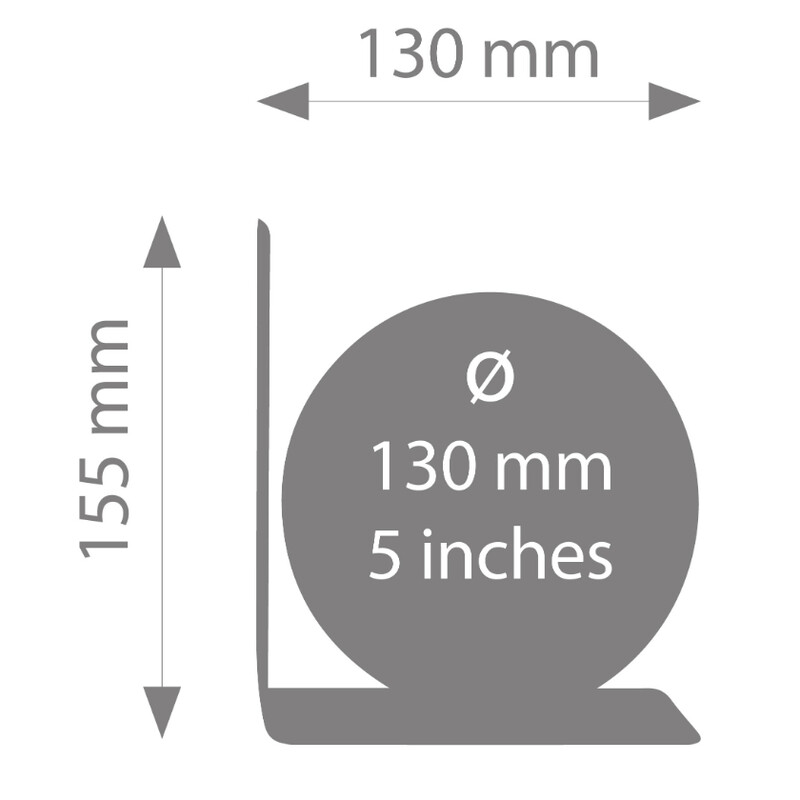 TROIKA Globo BookGlobe Physical Single 13 cm