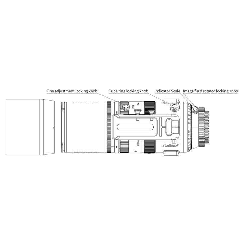 Askar Rifrattore Apocromatico AP 55/264 SQA55 OTA