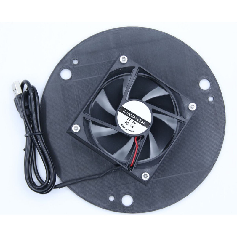 Astroprints Copertura a specchio per Skywatcher Newton 6" Porta specchio principale incl. 5V USB Ventilatori