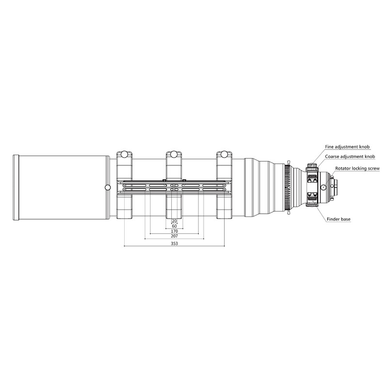Askar Rifrattore Apocromatico AP 203/1421 OTA