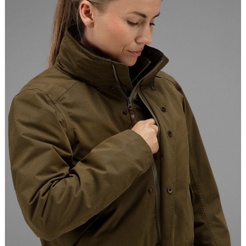 Härkila Retrieve Lady Giacca Warm olive 44