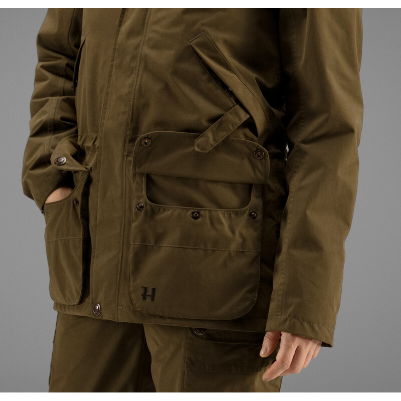 Härkila Retrieve Lady Giacca Warm olive 44