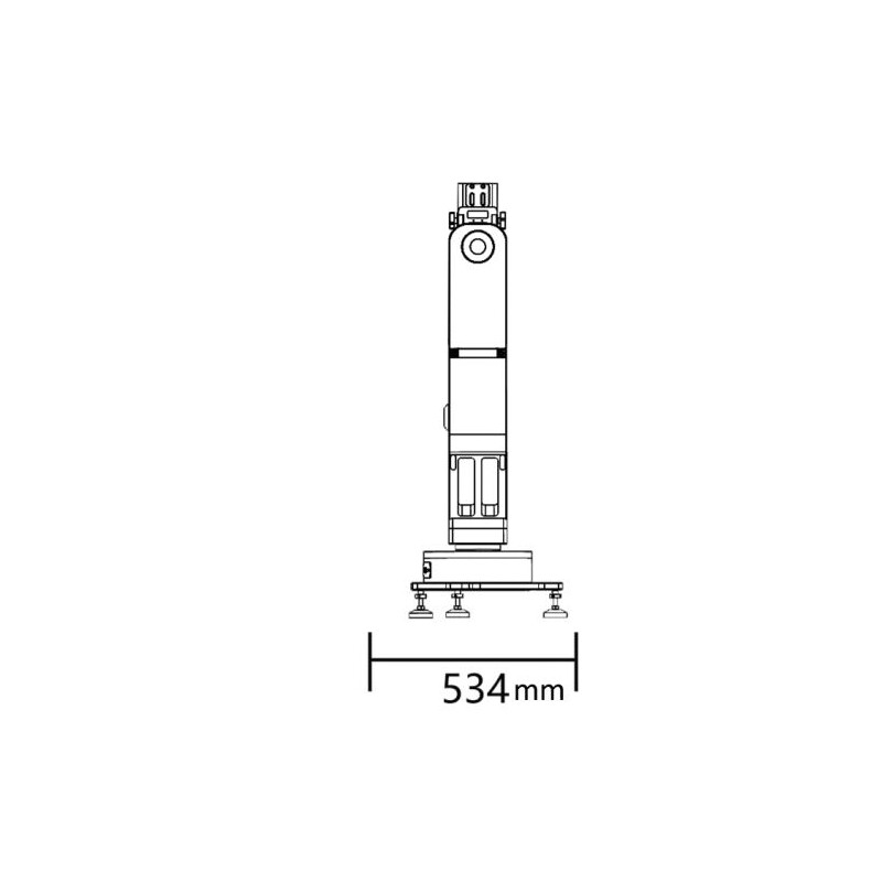iOptron Montatura HAZ130 Strain Wave Alt-AZ RC16