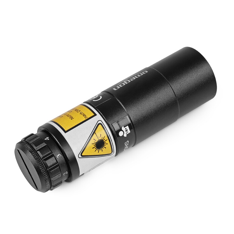 Omegon Collimatore Laser Newton 1,25'' con apertura di controllo Rev. B