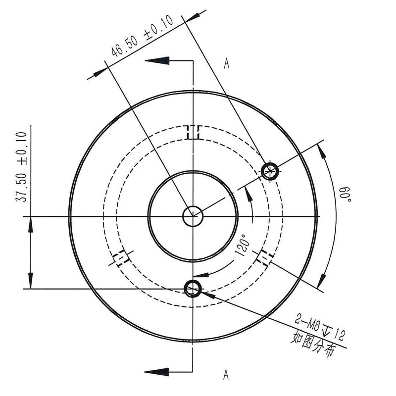 Omegon Per ogni colonna per montature Vixen 45 mm