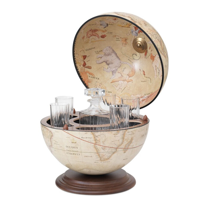 Zoffoli living Globo bar Giove Old White 40cm