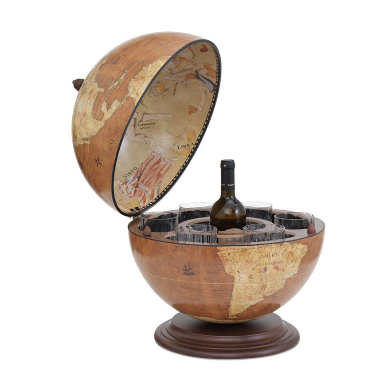 Zoffoli living Globo bar Giove Rust 40cm