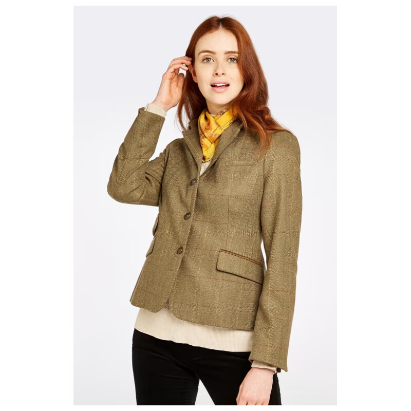 Dubarry of Ireland Giacca di tweed Buttercup Elm taglia 40