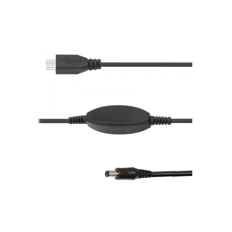 Ikarus Technologies Cavo 12V DC 2.1mm / 5V USB-C