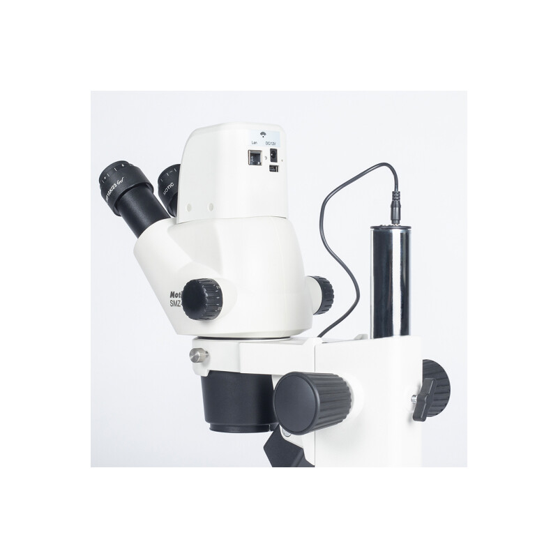 Motic Microscopio SMZ-171iX, digital, 7.5x-50x, w.d. 110mm, 4 MP, 1/3", Wifi/Lan