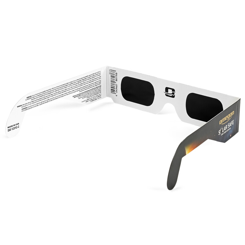 Omegon Occhiali per eclissi solare Solar Eclipse Glasses Solar Safe