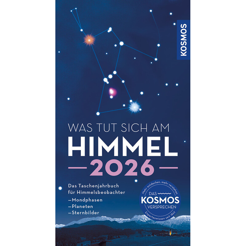 Kosmos Verlag Annuario Was tut sich am Himmel 2026