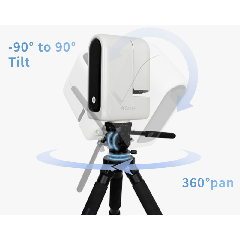 ZWO Treppiede Carbonio TC20+TH10 Seestar Smart Telescope