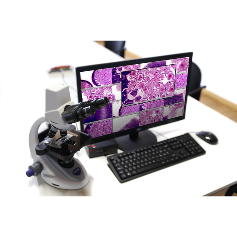 Optika Microscopio Pacchetto -WI-LEARN 1 insegnante + 24 postazioni studente