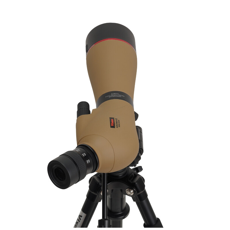 Vixen Cannocchiali Geoma III ED 20-60x80 Set zoom con treppiede incluso