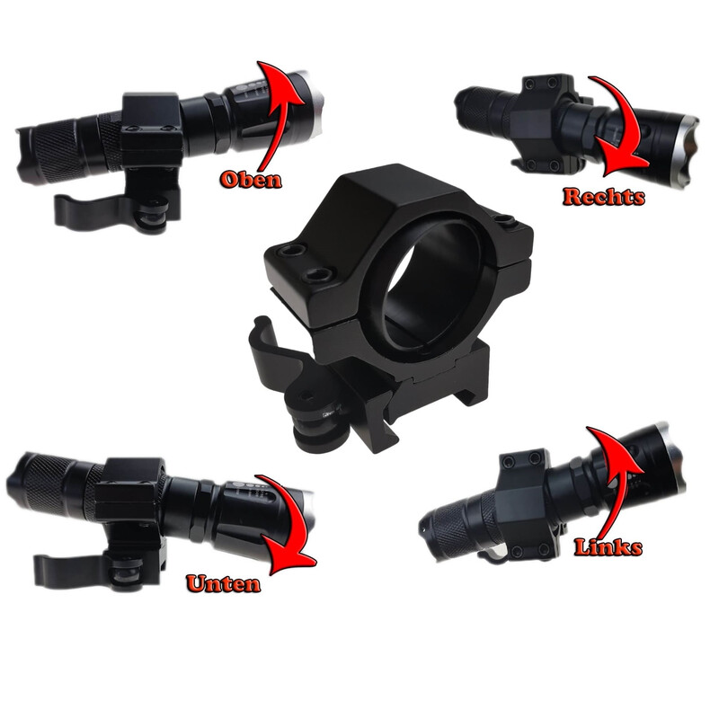 Maximtac Montaggio lampada Picatinny