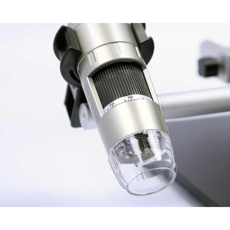 Dino-Lite Microscopio AM3111, 1280x1024, 20-50x e 200x, 8 LED