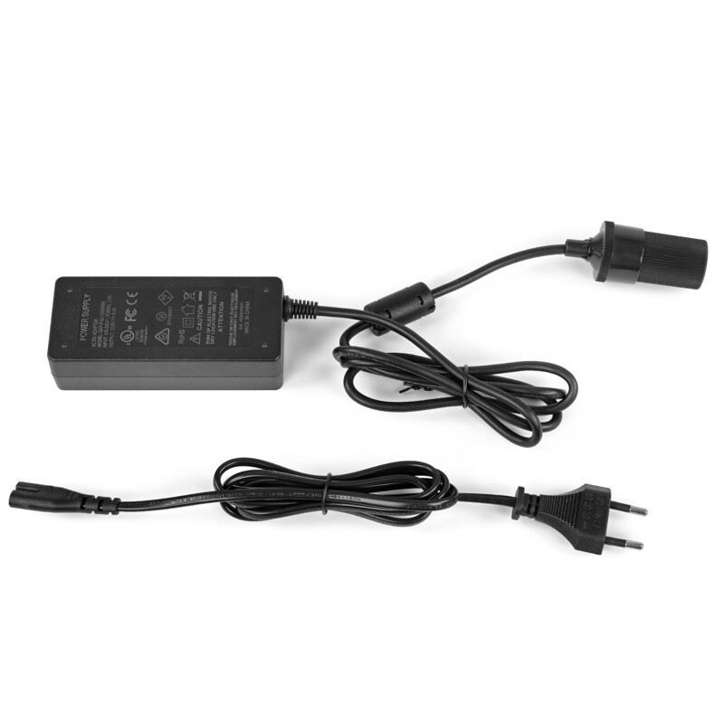 Omegon Trasformatore Euro-Universalnetzteil 12V/6A Zigarettenanzünderbuchse