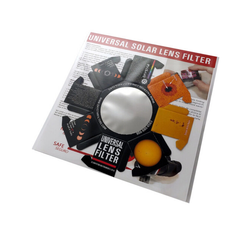 DayStar Filtri solari White-Light Universal Lens (2-Pack, 85-99 mm)