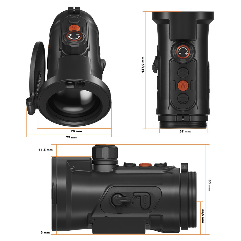 ThermTec Camera termica Hunt Pro 650L LRF