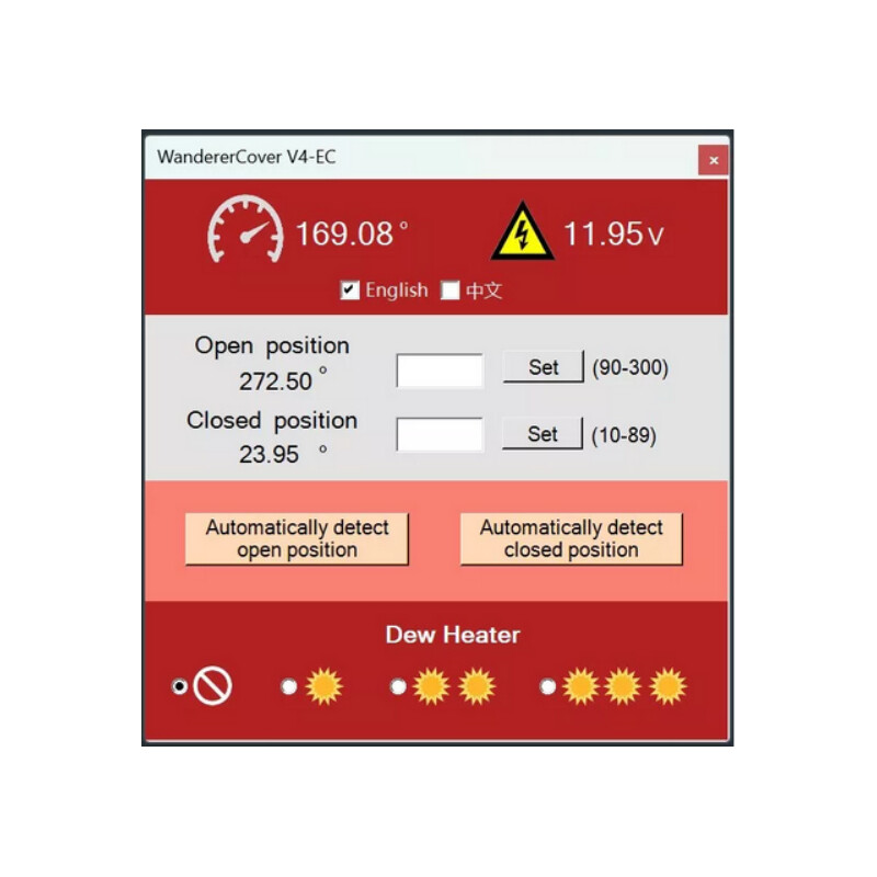 Wanderer Astro Maschera flat field 280mm V4 Pro