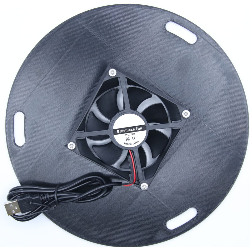 Astroprints Copertura dello specchio per Skywatcher Newton 8" con ventilatori