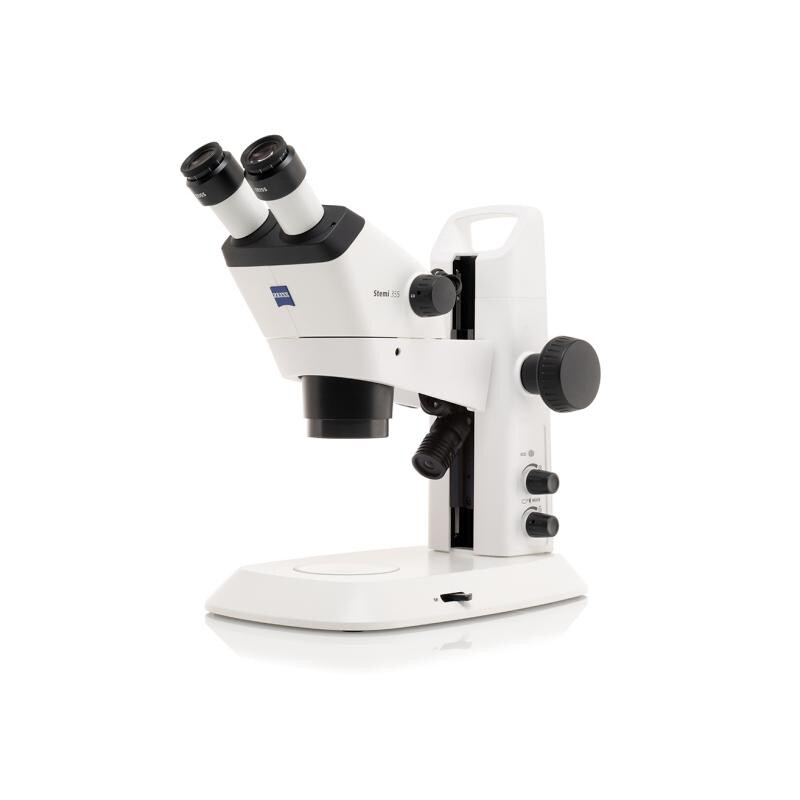 ZEISS Microscopio stereo zoom Stemi 355, C Edu, trino, w.d. 110 mm, 10x/23, 5,5:1, 7,2x-40x, AL/DL, Spot C LED