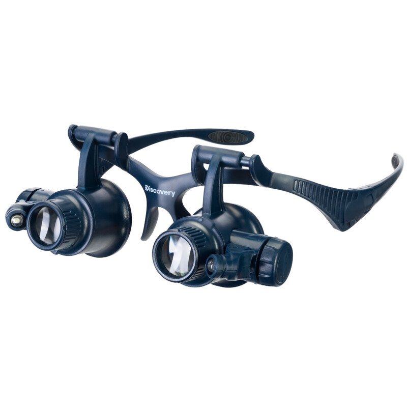 Discovery Lente d`Ingrandimento Crafts DGL 50 10/15/20/25x 21 LED