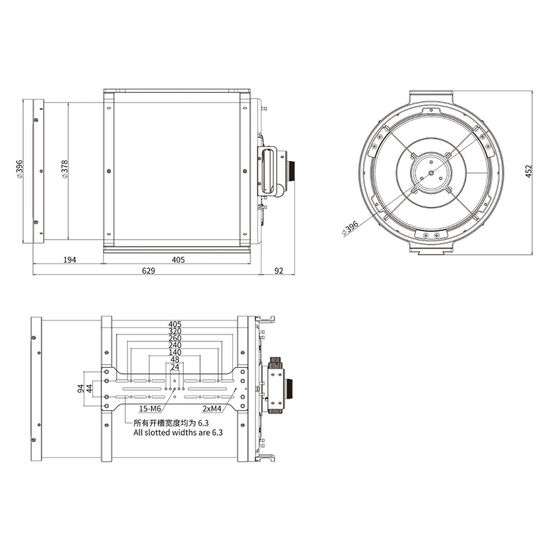 Sharpstar Telescopio Cassegrain C 310/1178 SCA310