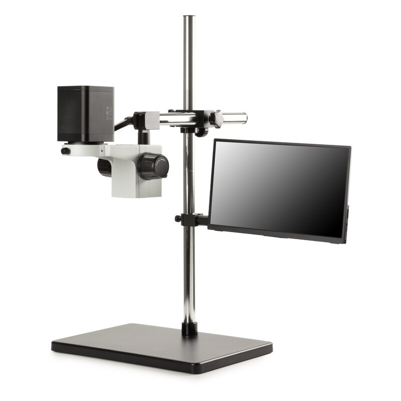 Euromex Microscopio MacroZoom MZ.4702-HDS, 18x, UHD-4K, autofocus, 1/2,8", 8,3 MP, HDMI, USB, Wi-Fi, 11"