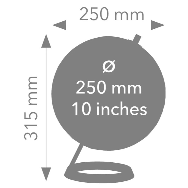 TROIKA Globo 23,5° 25 cm