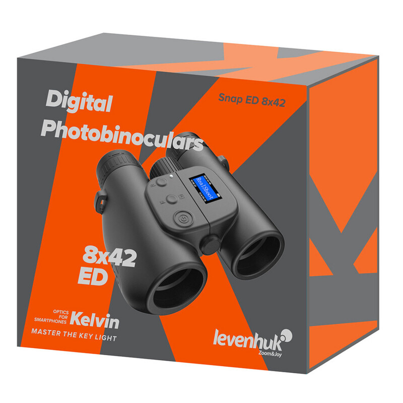 Levenhuk Binocolo Snap ED 8x42 Wi-Fi