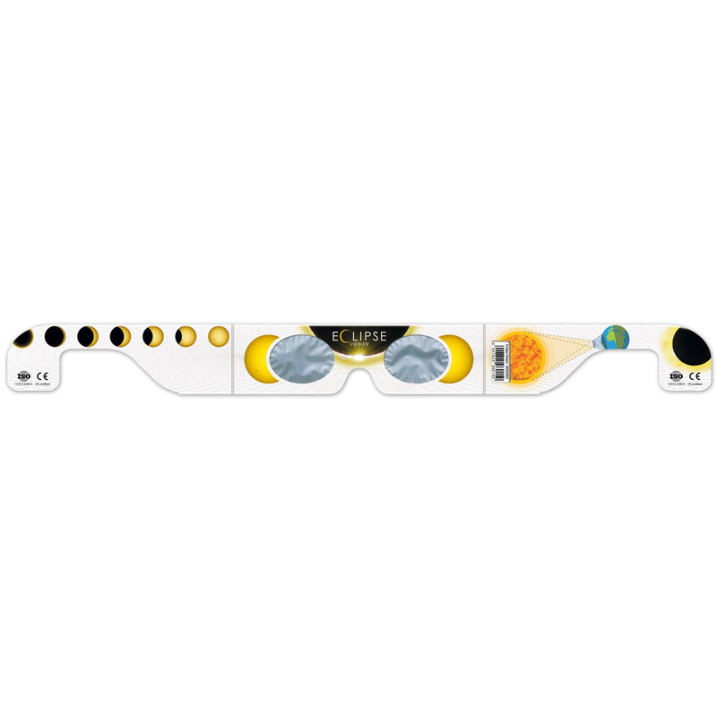 Baader Occhiali per eclissi solare Sonnenfinsternis-Brille Sonnenfinsternis Sofi Beobachtungsbrille Solar Viewer AstroSolar® 100 Stück