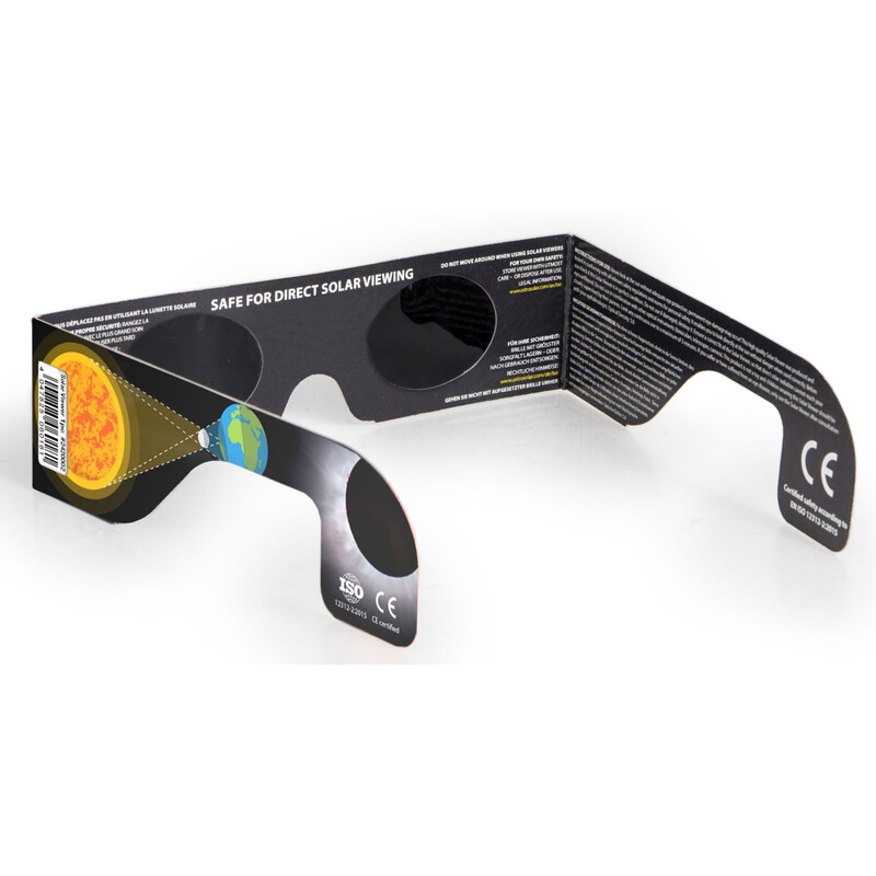 Baader Occhiali per eclissi solare Sonnenfinsternis-Brille Sofi Solar Viewer AstroSolar® Silver/Gold