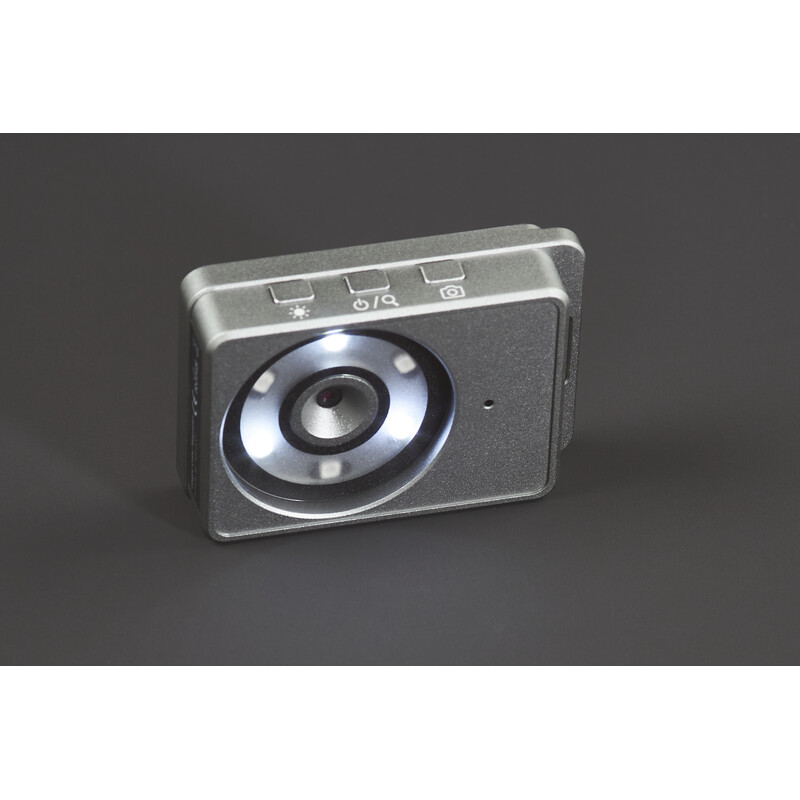 FPS Lente d`ingrandimento elettronica Magic Loupe Cube – compatta, zoom da 7x a 19x, luce UV e display da 2,4"