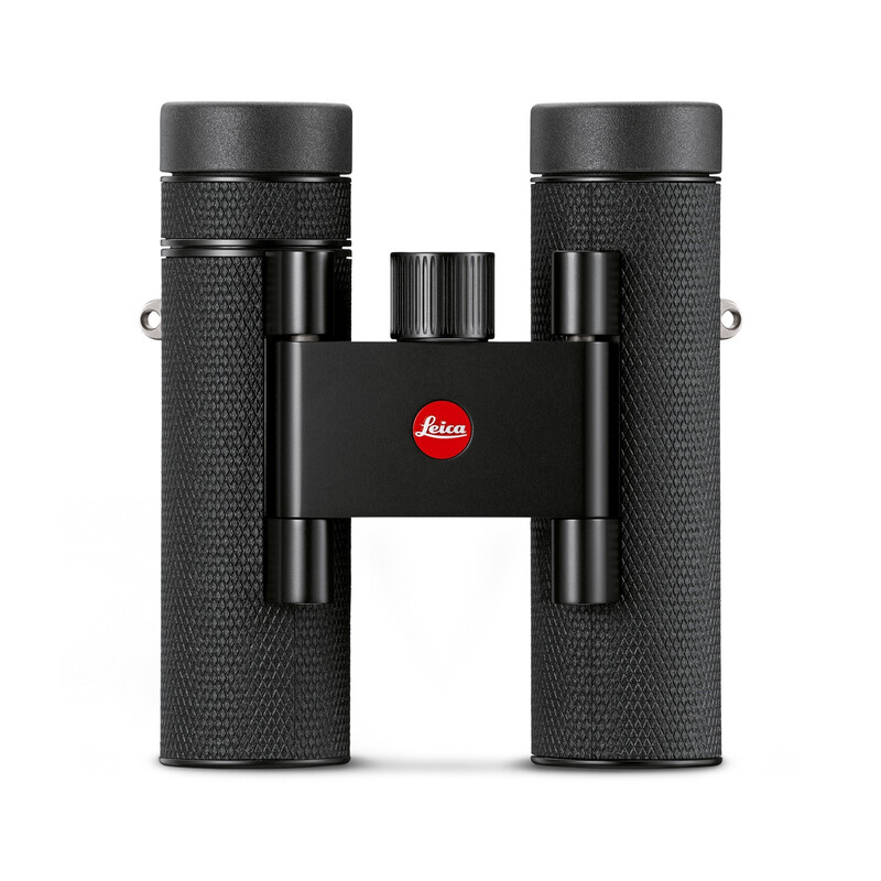 Leica Binocolo Noctivid 8x25 rivestito in pelle nera