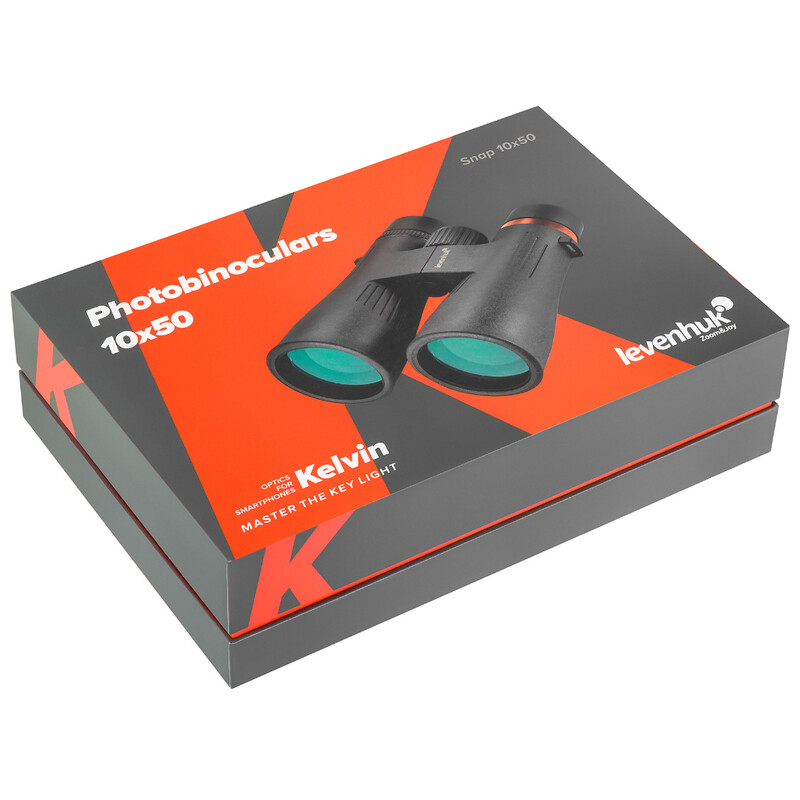 Levenhuk Binocolo Kelvin Snap 10x50