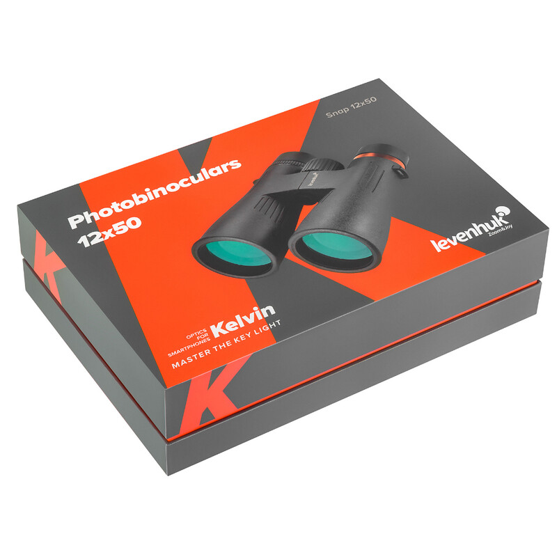 Levenhuk Binocolo Kelvin Snap 12x50