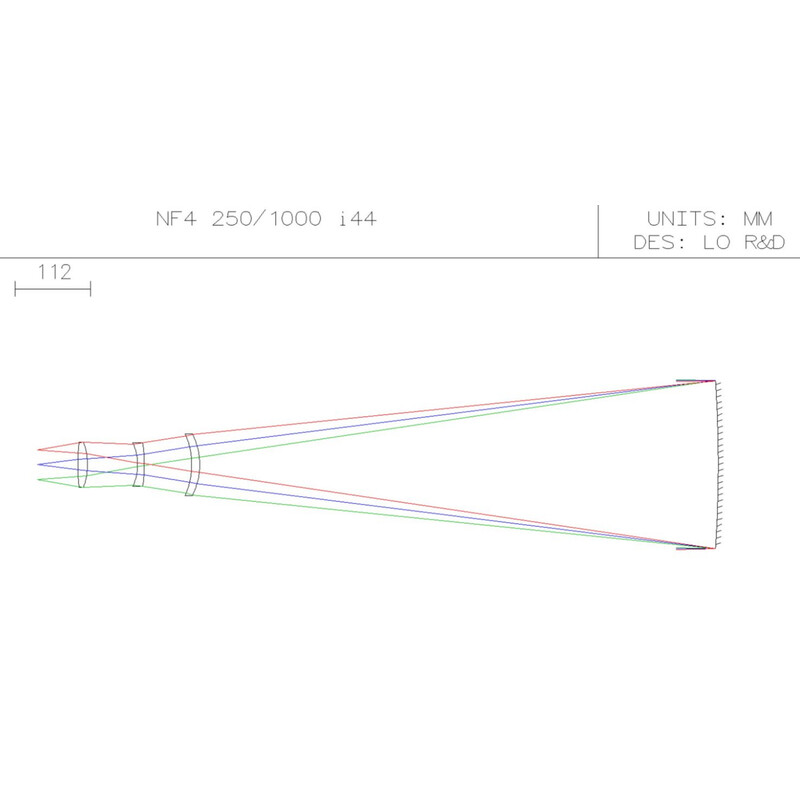 LOic Telescopio N 250/1000 NF4 i44 E