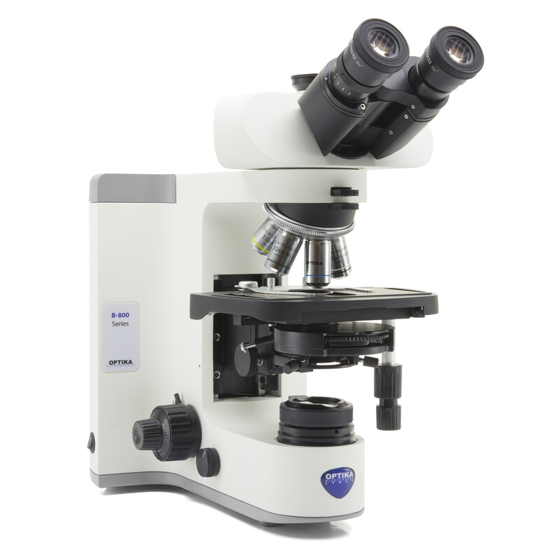 Optika Microscopio B-810PH, trino, HF, PH, infinity, plan, 40-1000x, LED