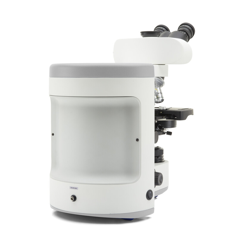 Optika Microscopio B-810BF, trino, HF, infinity, plan, 40-1000x, LED