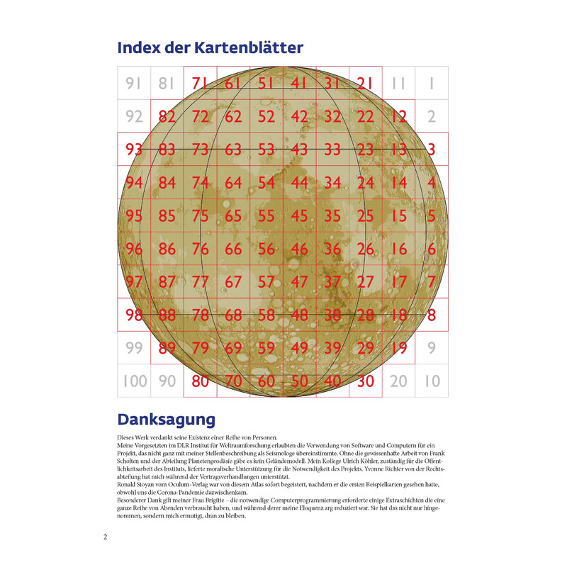 Oculum Verlag Atlante DLR Mond-Atlas