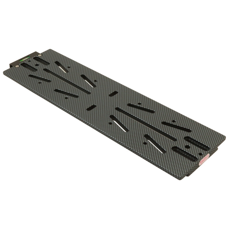 Geoptik Guida per prismi in stile Losmandy da 340 mm, effetto carbonio