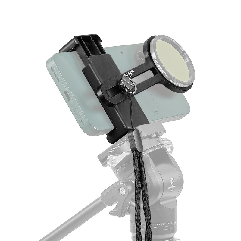 Omegon Filtri solari Portafiltro Deluxe per smartphone con morsetto
