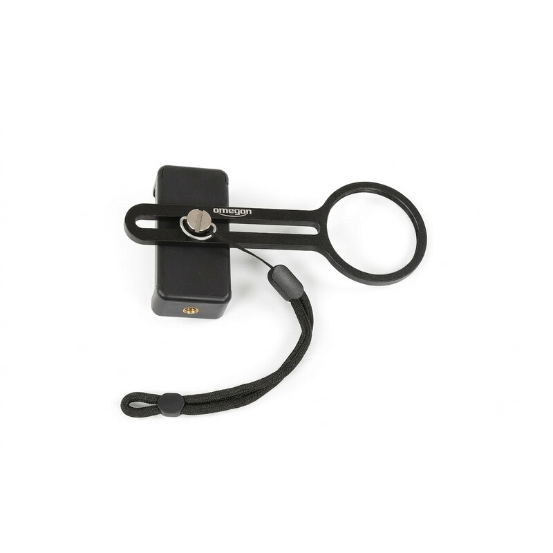 Omegon Portafiltro Deluxe per smartphone con morsetto