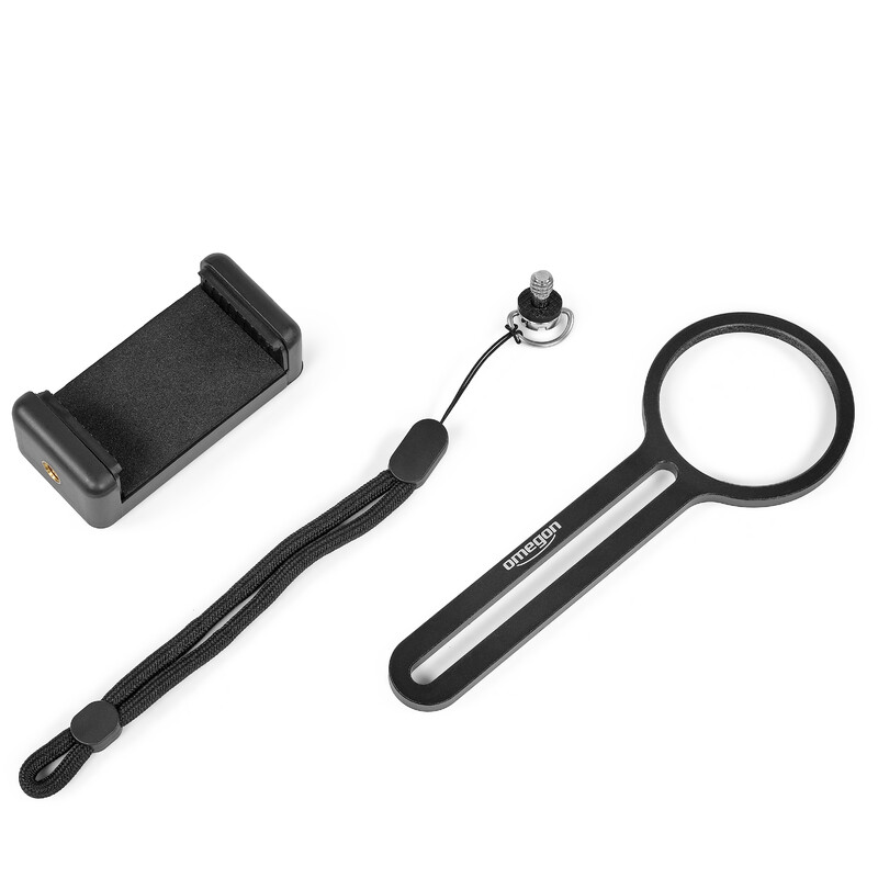 Omegon Filtri solari Portafiltro Deluxe per smartphone con morsetto