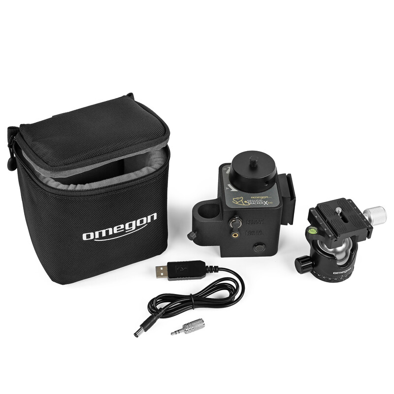 Omegon Montatura Set Segugio Tracker con testa sferica OM10