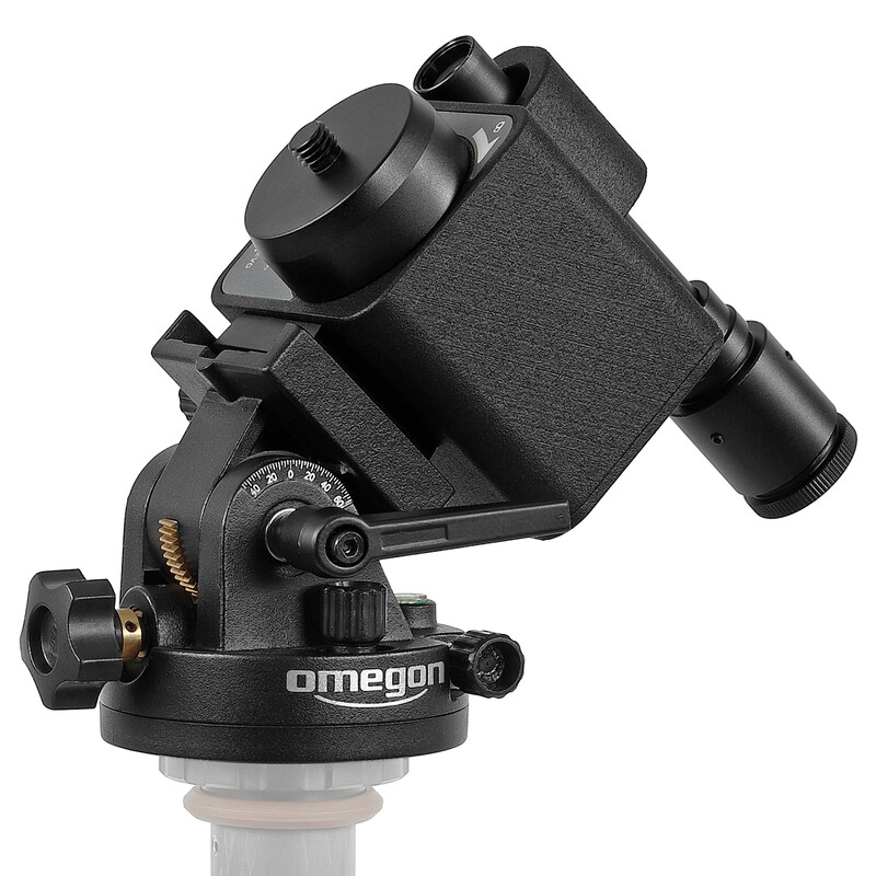 Omegon Montatura Set Segugio Tracker con testa equatoriale e cercatore polare