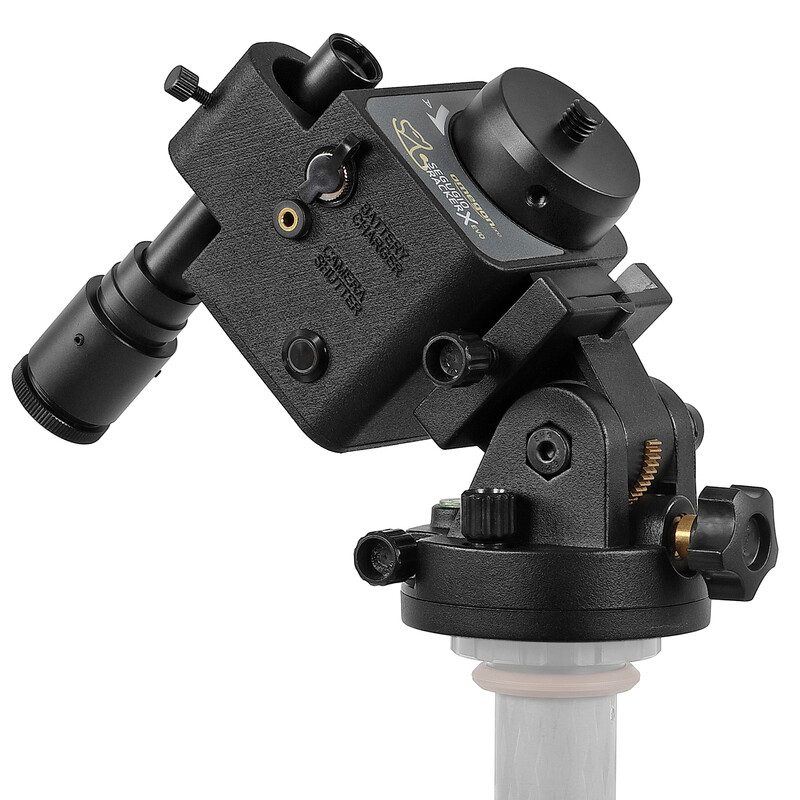Omegon Montatura Set Segugio Tracker con testa equatoriale e cercatore polare