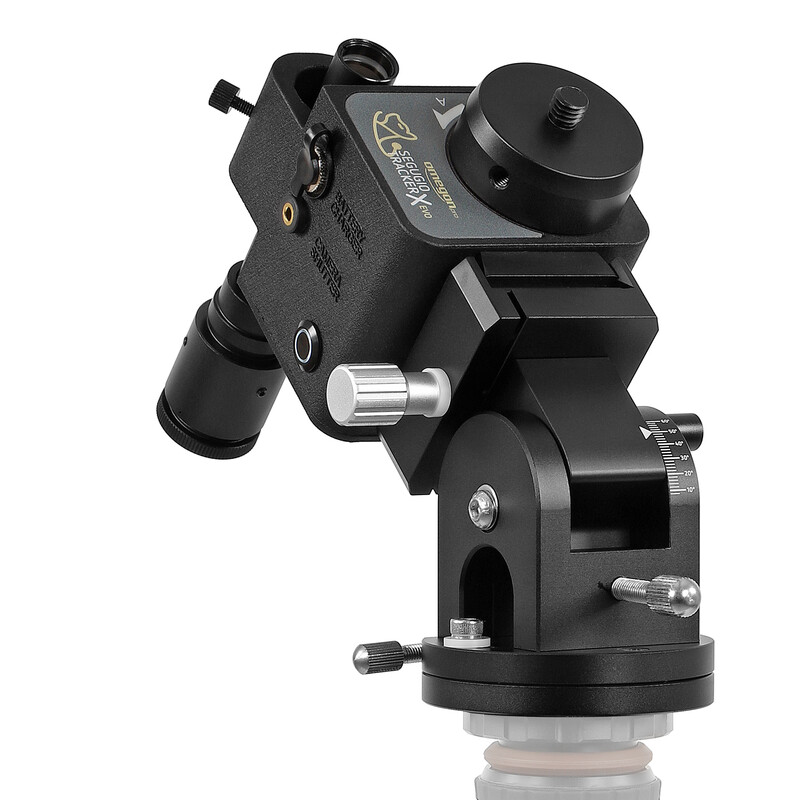 Omegon Montatura Set Segugio Tracker con testa equatoriale Deluxe e cercatore polare